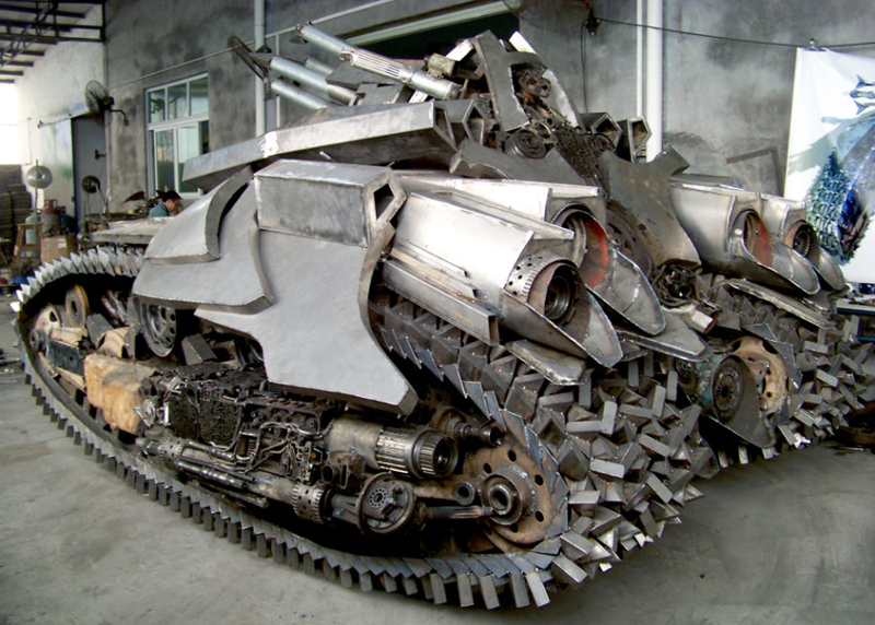 Illustration for article titled These Homemade Tanks Are Tough Enough To Survive A Zombie Apocalypse
